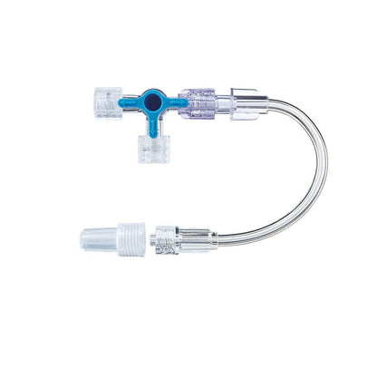 3 Way Stopcock with 10cm Line 2.7mm 8501784 UKMEDI.CO.UK