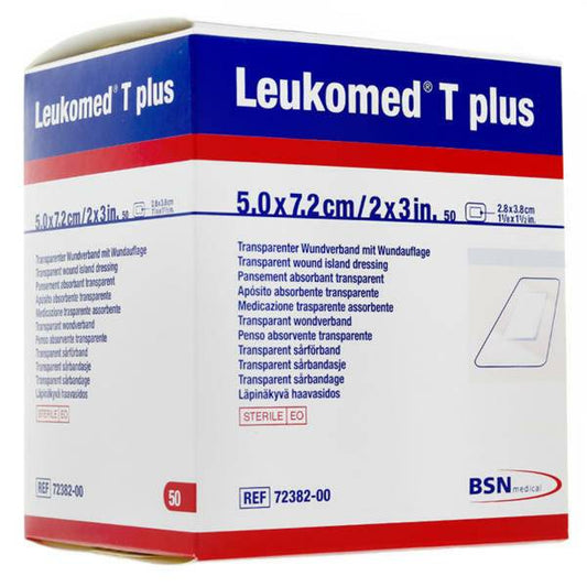 Leukomed T Plus Dressing 7.2cm x 5cm 72382-00 UKMEDI.CO.UK