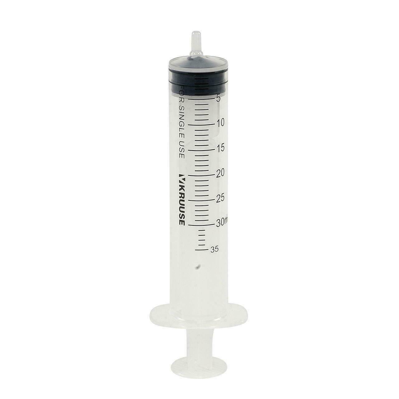 Seringue vétérinaire Kruuse Luer Slip 30/34 ml