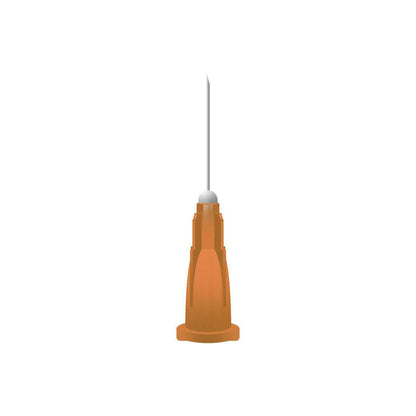 Aiguilles vétérinaires Dispovet orange 25 g 5/8 pouces (0,5 x 16 mm)