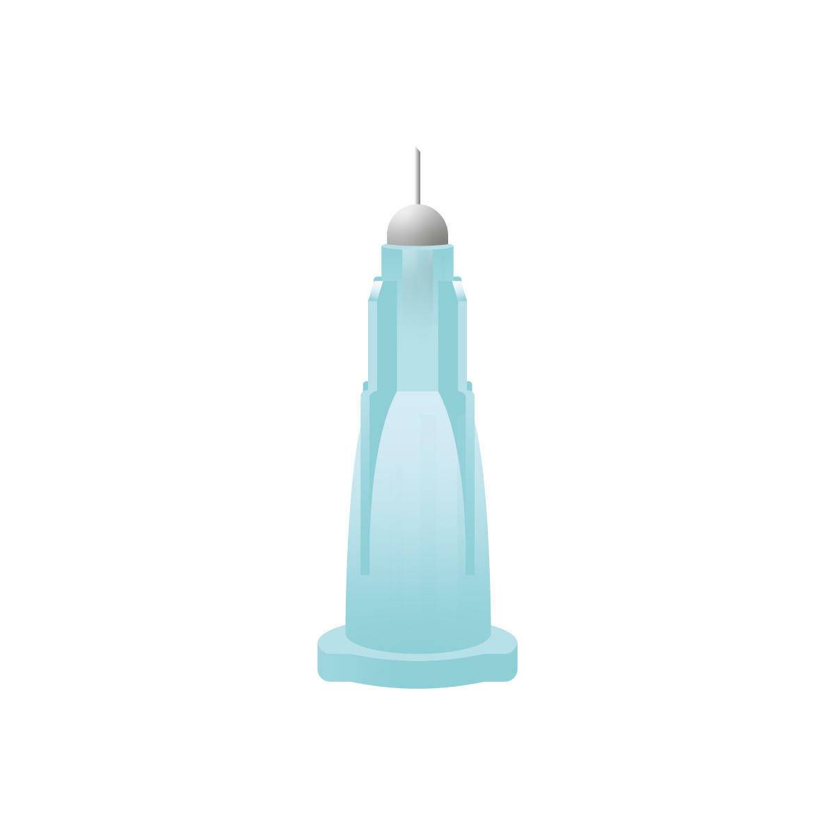 Micro-aiguille Meso-relle bleu clair 31g, 2.5mm, pour microthérapie