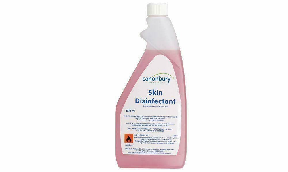 Spray cutané à la chlorhexidine 500 ml