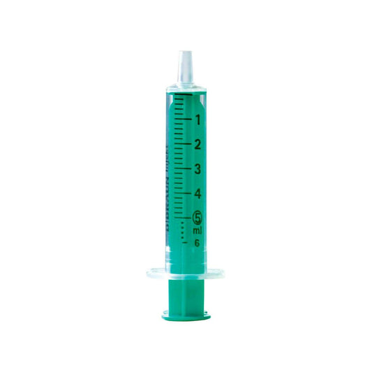 Seringue d'injection sans huile de silicone BBraun de 5 ml