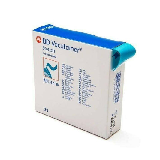 BD Garrot Vacutainer sans latex, paquet de 25