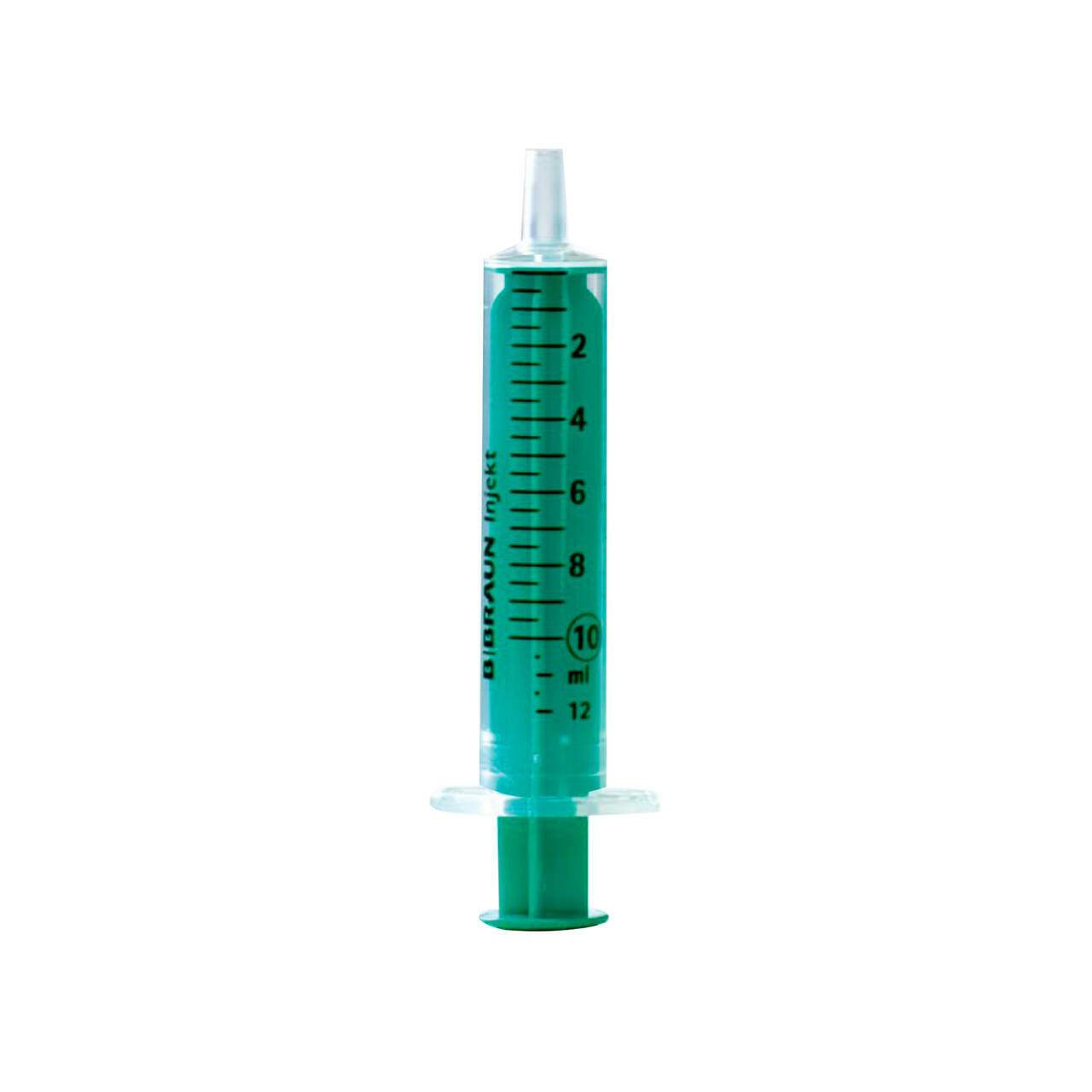 Seringue d'injection sans huile de silicone BBraun de 10 ml