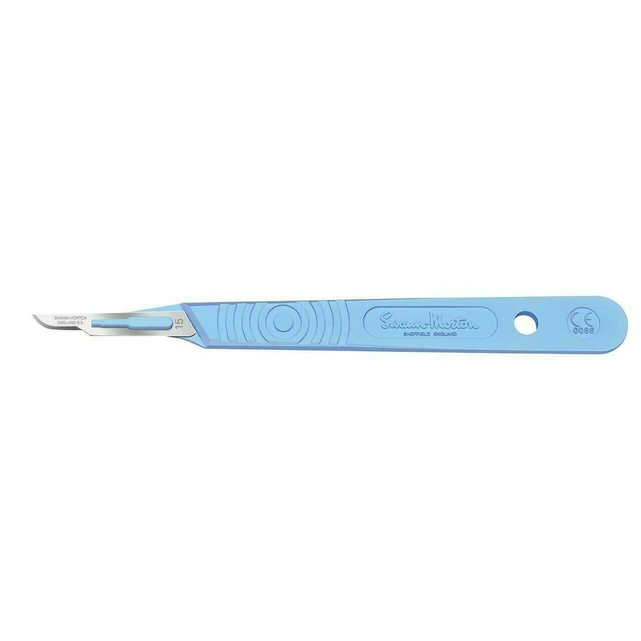 Swann Morton No10 Sterile Disposable Scalpel 501 UKMEDI.CO.UK