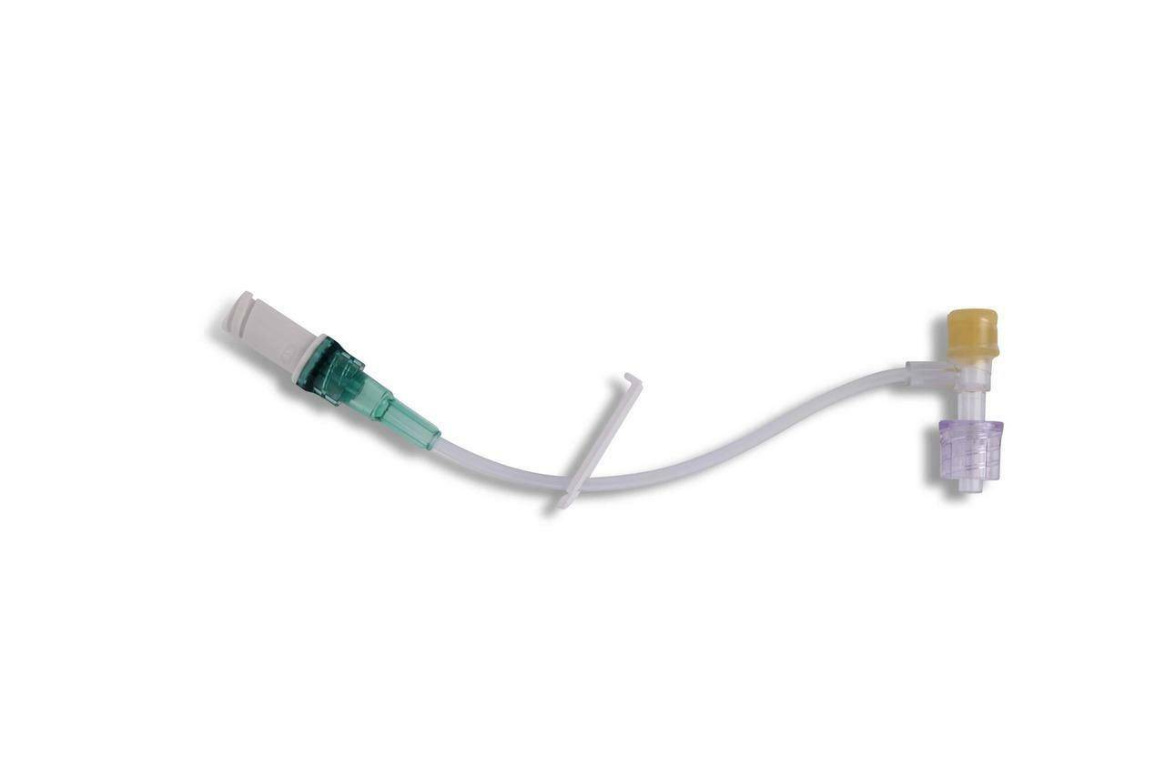 Connecteur d'extension en T Luer-slip de 10 cm avec Bionector