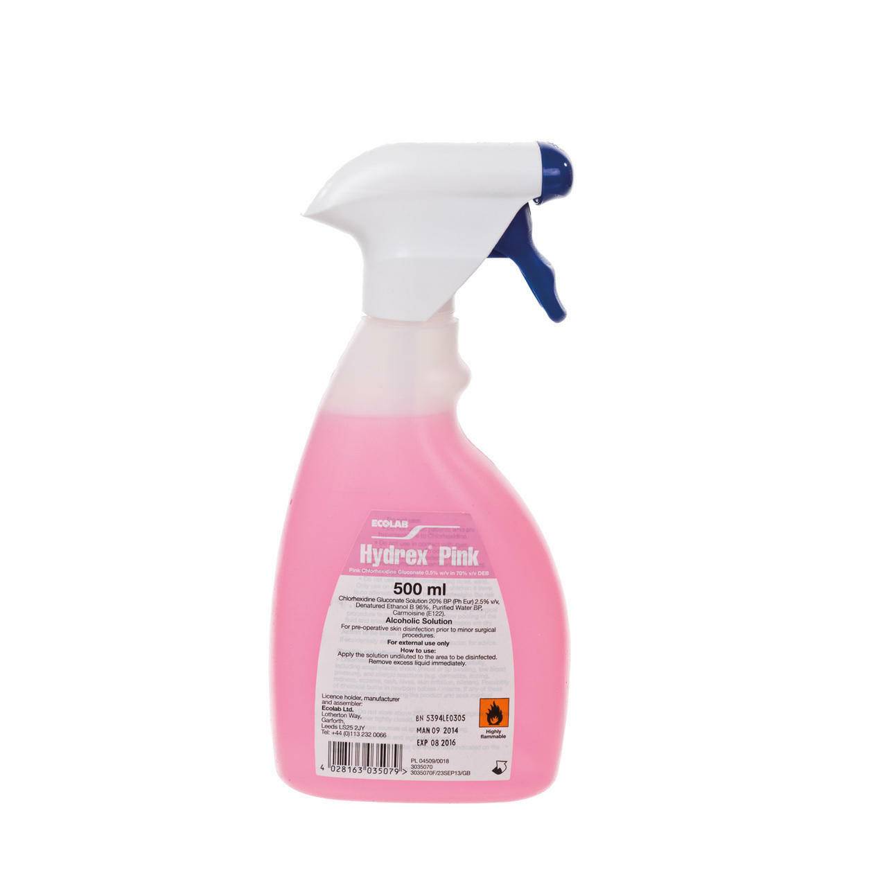 Hydrex Spray Gâchette Rose 500 ml