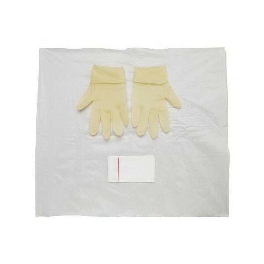 Polyfield Dressing Aid White - Large Latex Gloves 6022PF UKMEDI.CO.UK