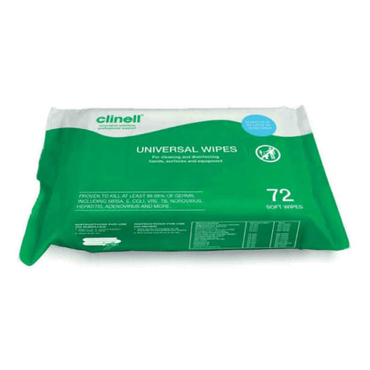 Clinell Lingettes Universelles 72