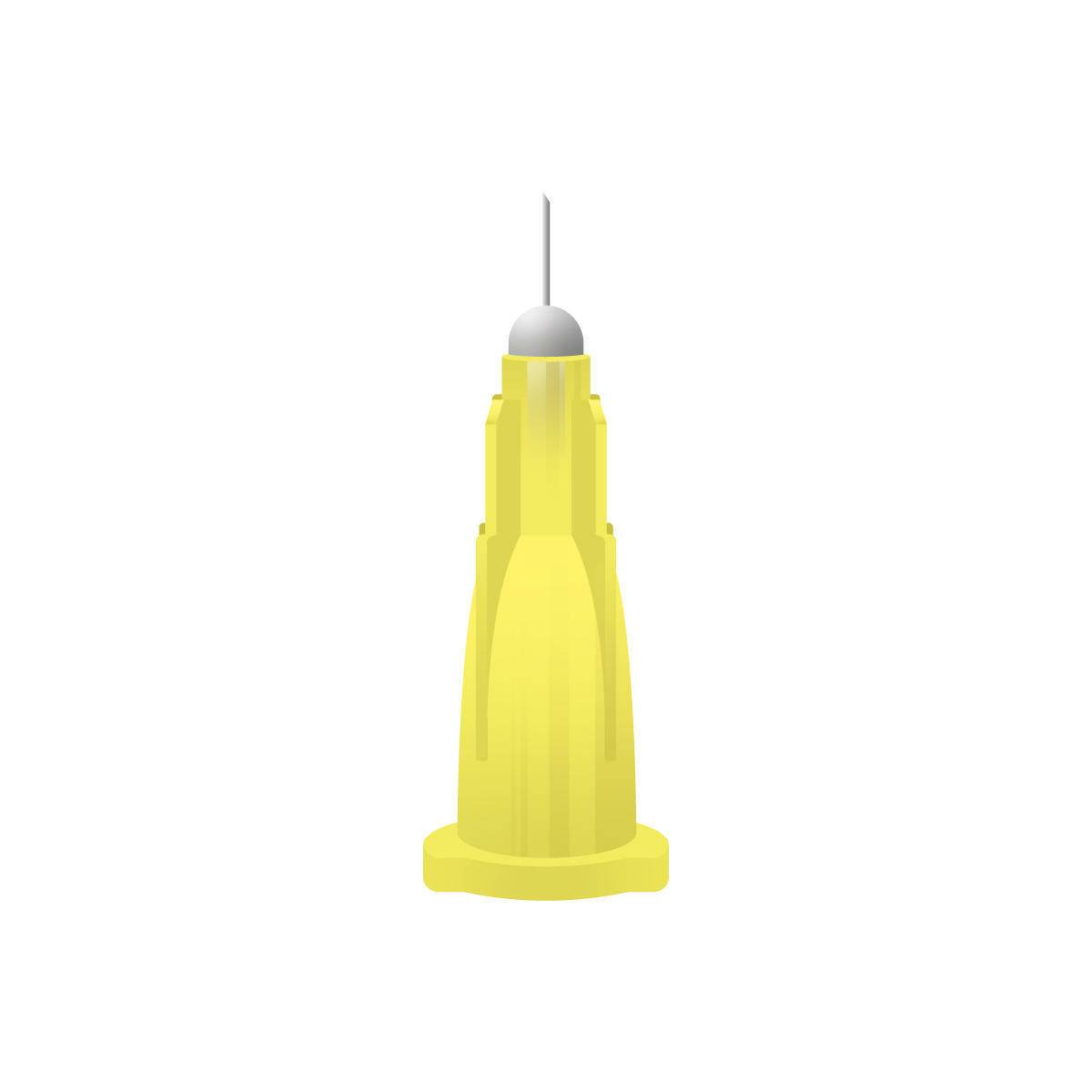 Aiguille de mésothérapie Meso-relle jaune 30 g 4 mm