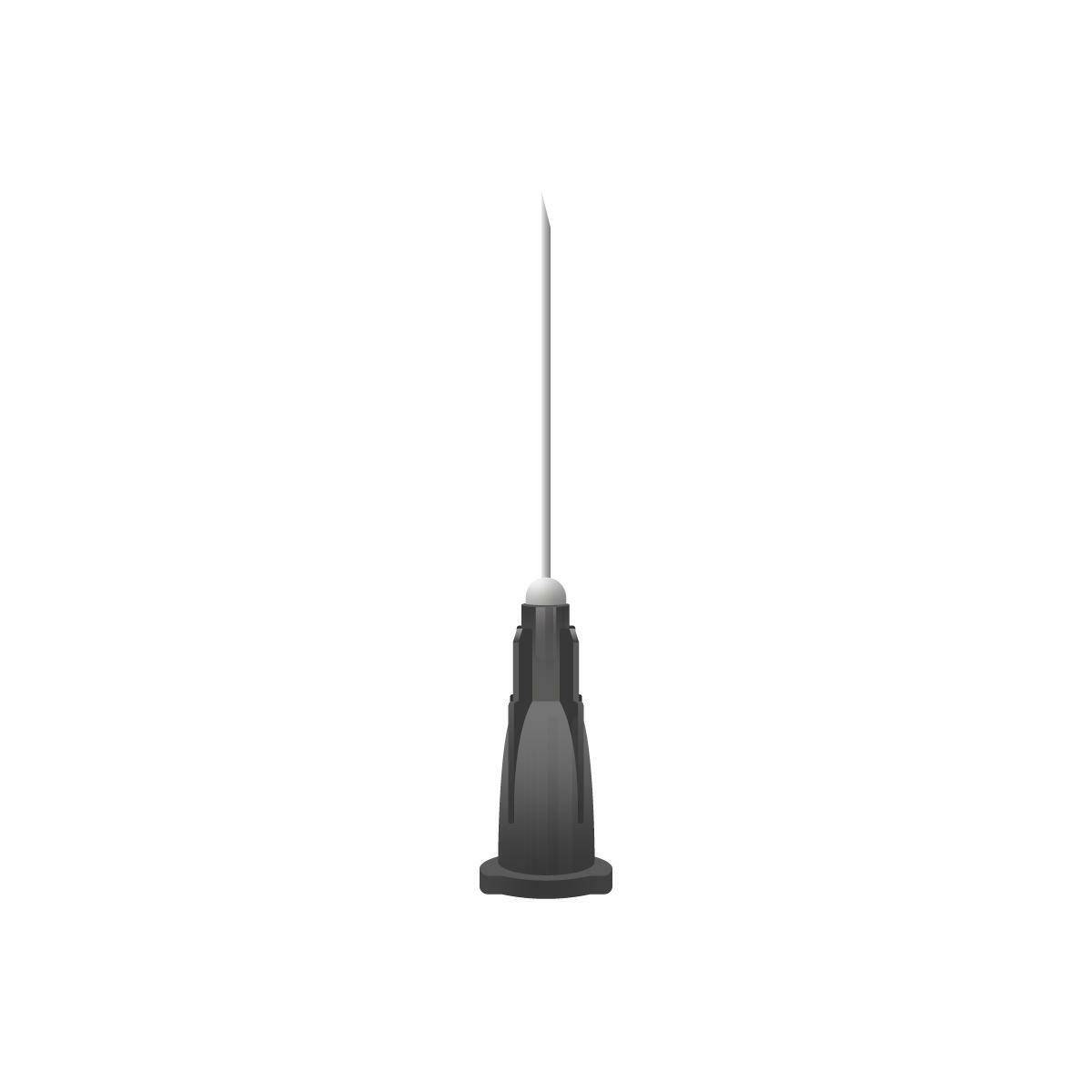 Aiguilles Microlance BD noires 22 g de 1 pouce (25 mm x 0,7 mm)