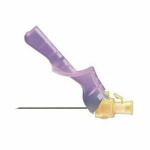 Aiguille de sécurité BD Eclipse jaune 30 g, 1/2 pouce