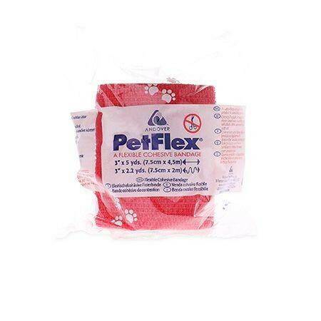 Pansement Petflex Rouge 7,5 cm