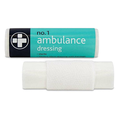 Pansement d'ambulance stérile 12 cm x 10 cm No.1 Reliance Medical