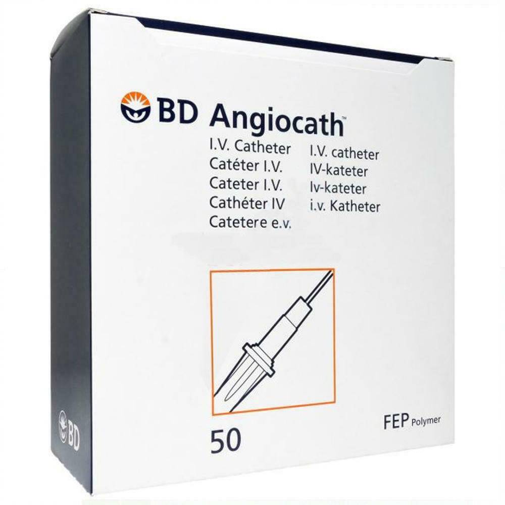 14g BD Angiocath I.V. Cathéter 1,8 pouces 277 ml/min