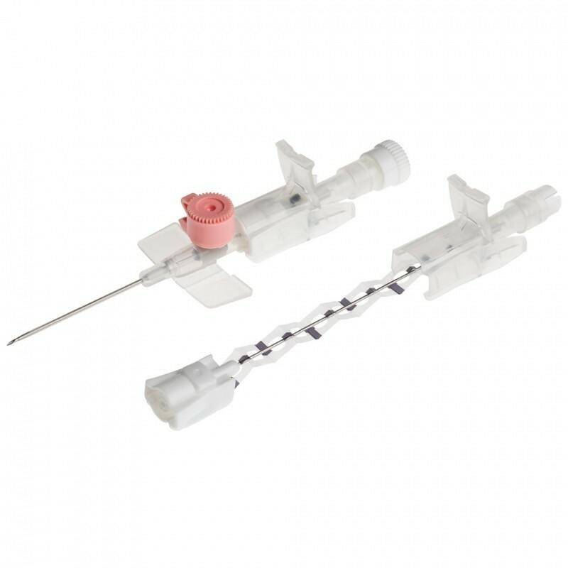 Canule de sécurité BD Venflon Pro rose 20 g 32 mm avec port d'injection