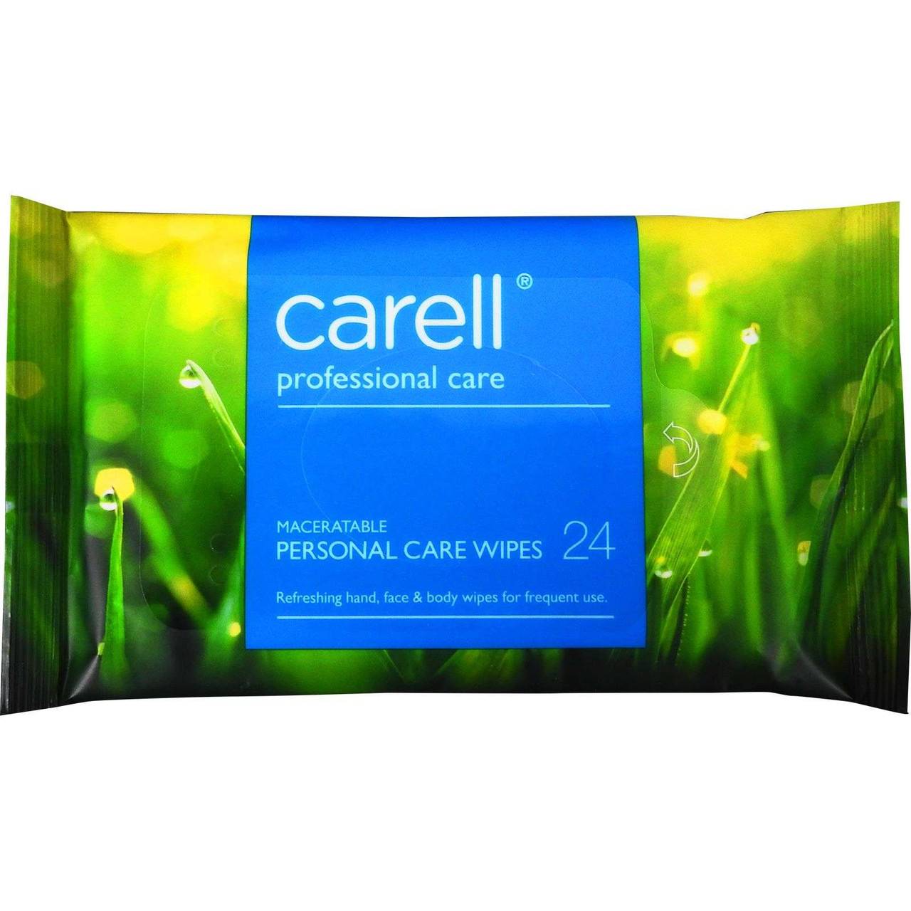 Carell - Clinell Patient Hands & Face Maceratable Wipes - Pack of 24 Wipes - CHF24 UKMEDI.CO.UK UK Medical Supplies