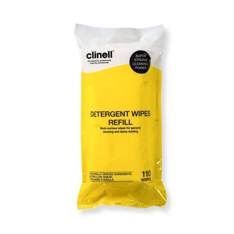 Clinell Détergent Tub 110 Lingettes Recharge