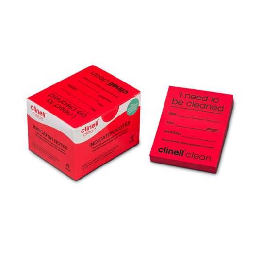 Clinell Indicator Notes Rouge Boite de 4 x 250 Notes