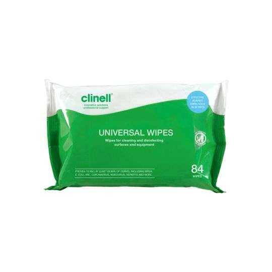 Clinell Lingettes universelles paquet de 84