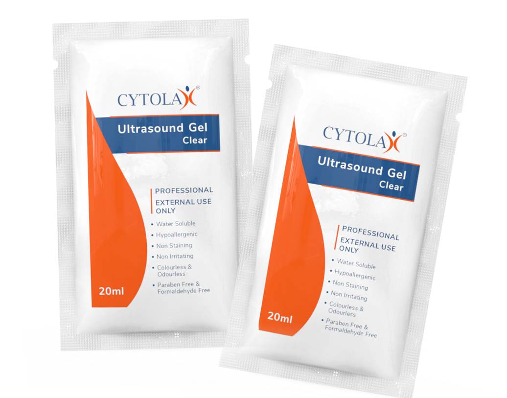 Gel à ultrasons Cytolax non stérile 20 ml, sachet unique