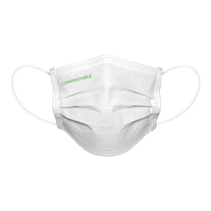 Masque facial écologique compostable paquet de 50