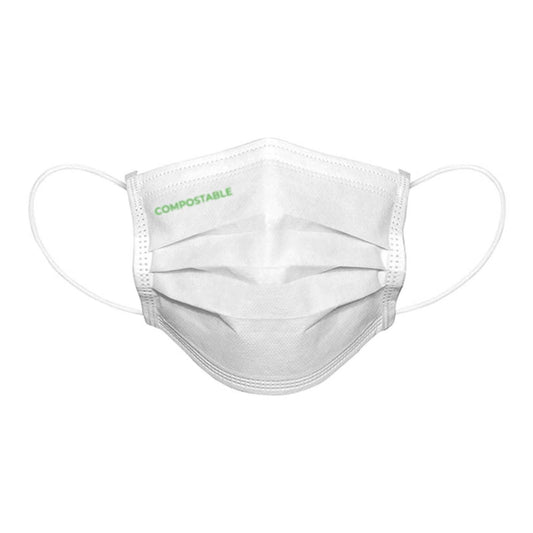 Masque facial écologique compostable paquet de 50