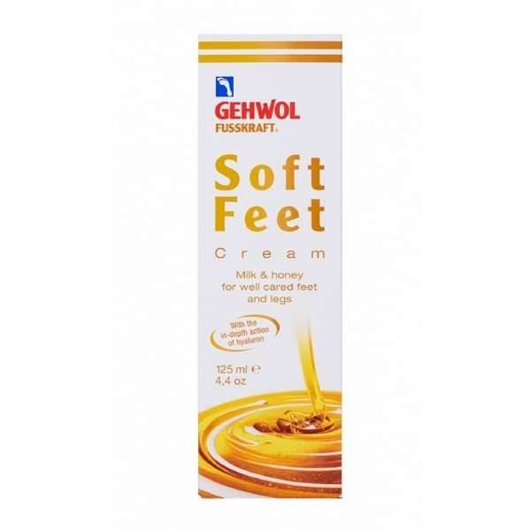 125ml Gehwol Crème Pieds Doux Fusskraft Lait et Miel