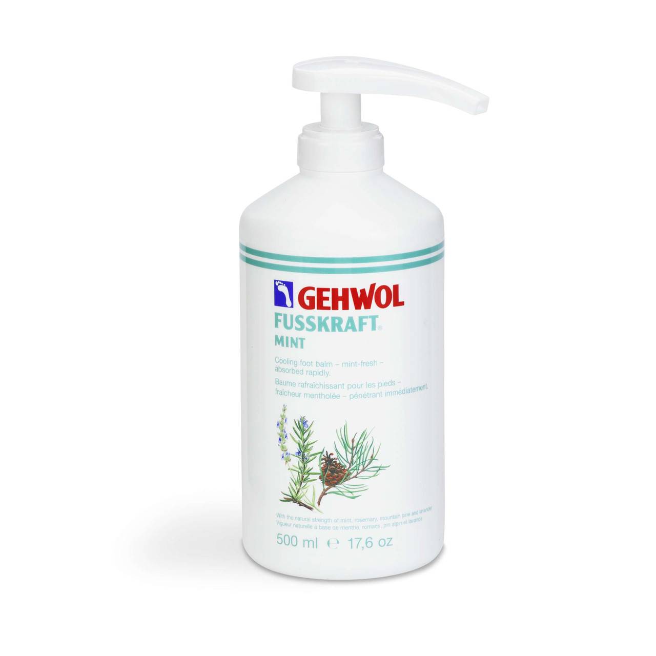 Gehwol Fusskraft Menthe 500ml