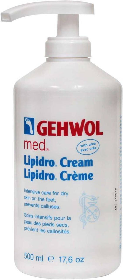 Gehwol Gerlach Med Lipidro Crème Pour Les Pieds 500 ml