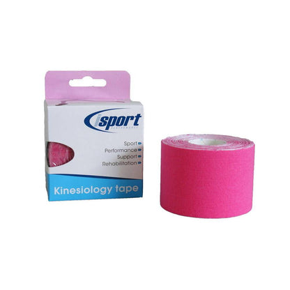 Bande de Kinésiologie Rose 5 cm x 5 m isport Performance