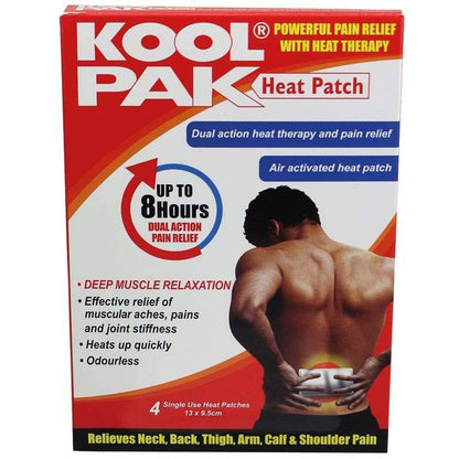 Koolpak Lot de 4 patchs chauffants