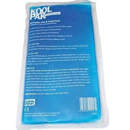 Koolpak Compresse Réutilisable Chaude & Froide 12cm x 29cm