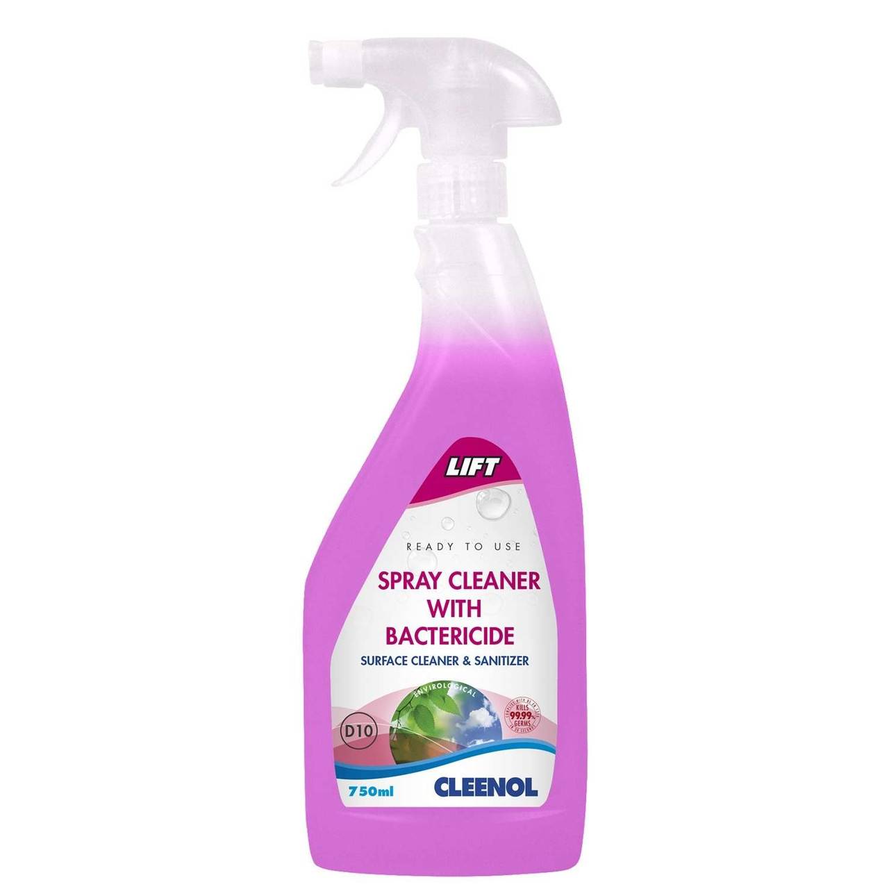 Lift Spray Nettoyant avec Bactéricide 750ml