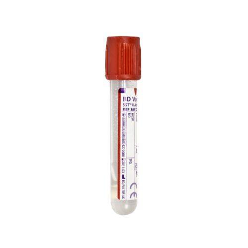 Tubes de prélèvement de sang rouge BD Vacutainer Tube SST 3,5 ml