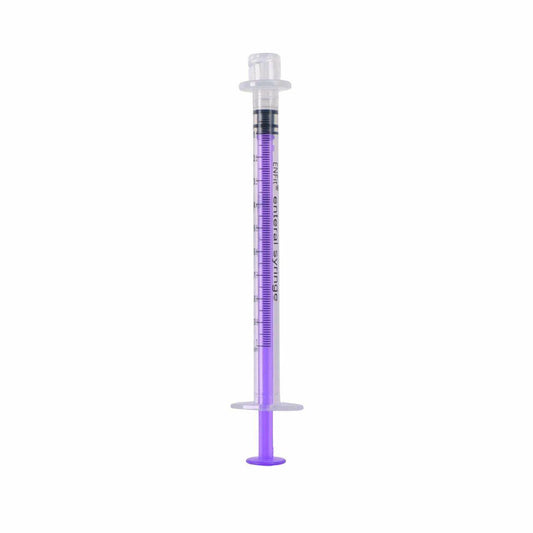 Seringue de médicament à faible dose ENFIT de 1 ml