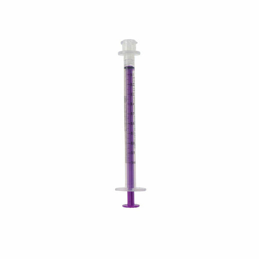1ml ENFIT Reusable Low Dose Medicina Syringe LHE01LD UKMEDI.CO.UK