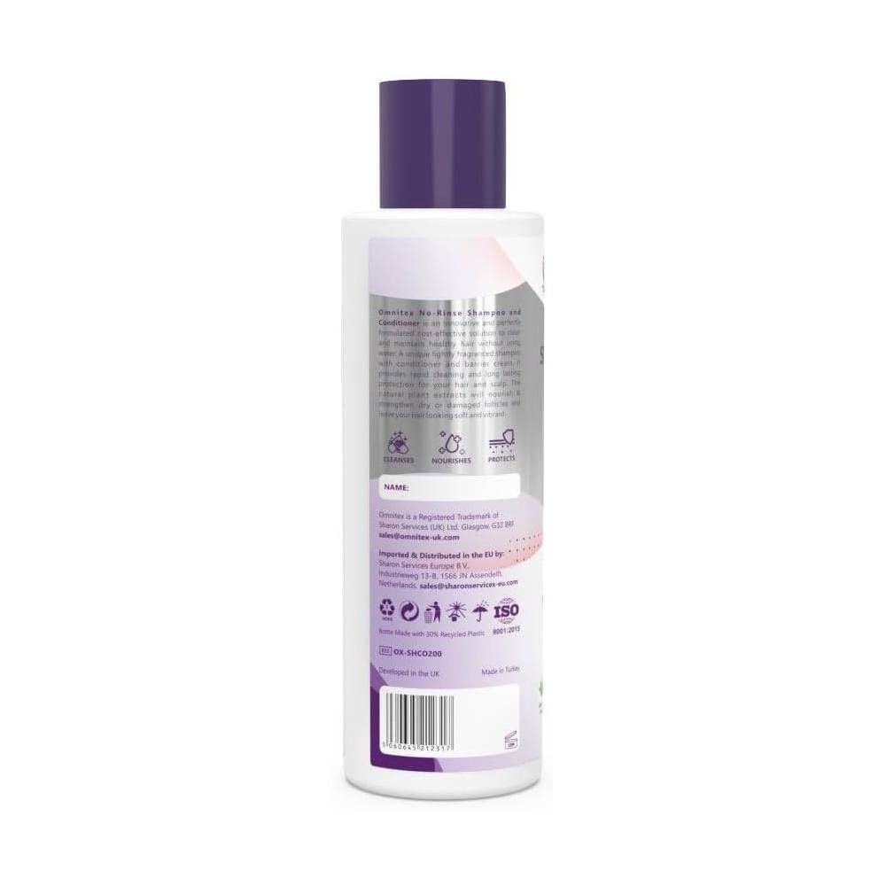 Shampooing et après-shampooing sans rinçage Omnitex 250ml