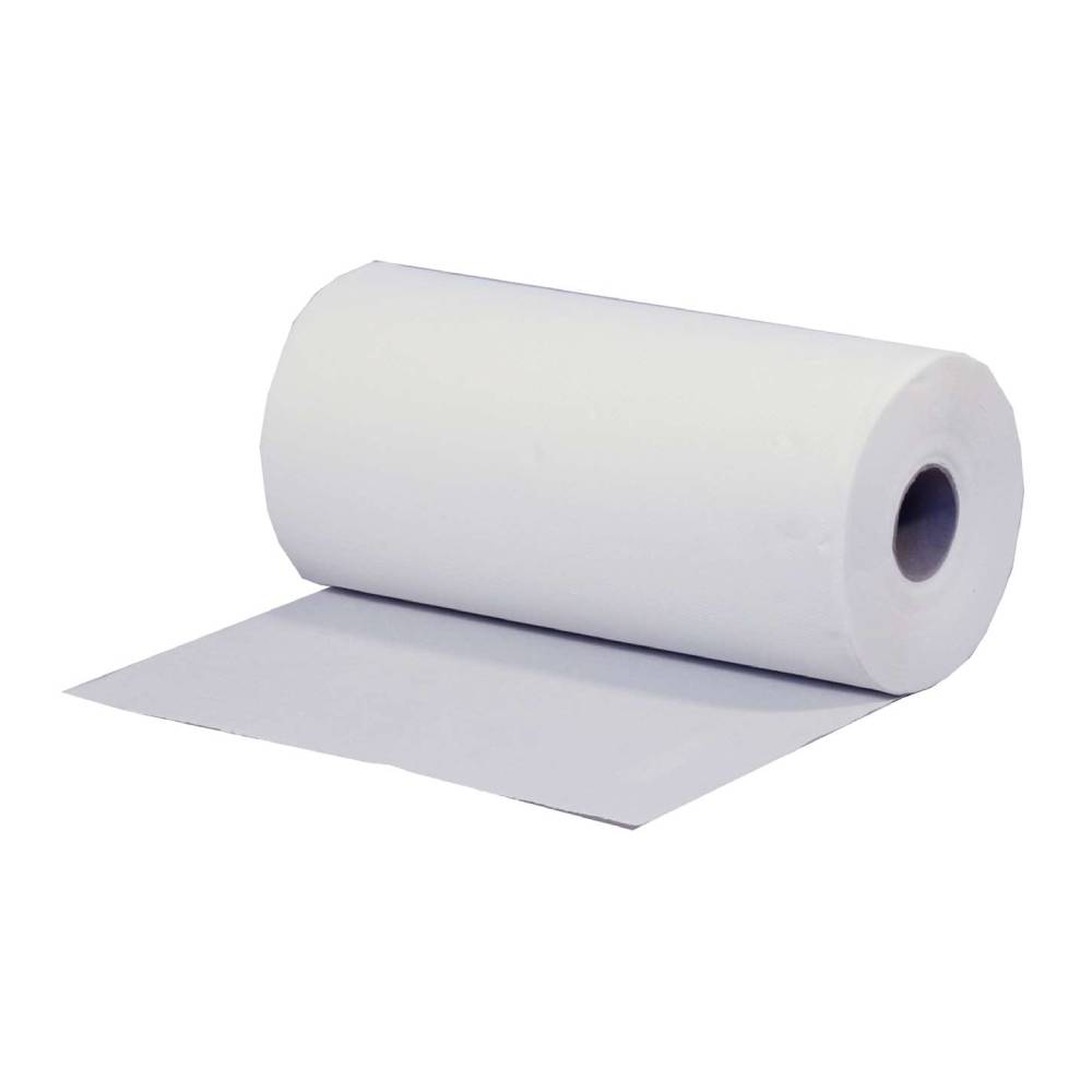 Rouleau d'hygiène premium 2 épaisseurs blanc 25 cm x 46 m, lot de 2