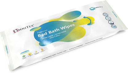 Lingettes de bain Omnitex Premium Bed - Paquet de 12