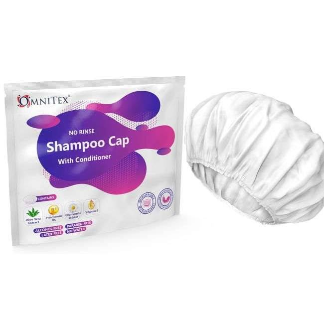 Bonnet de shampooing sans rinçage Omnitex Premium