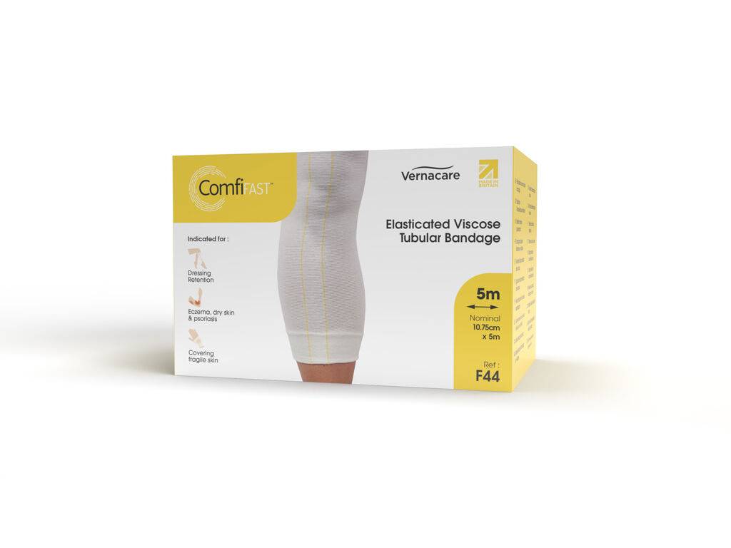 Bandage tubulaire extensible ComfiFast One Way Jaune 10,75 cm x 5 m