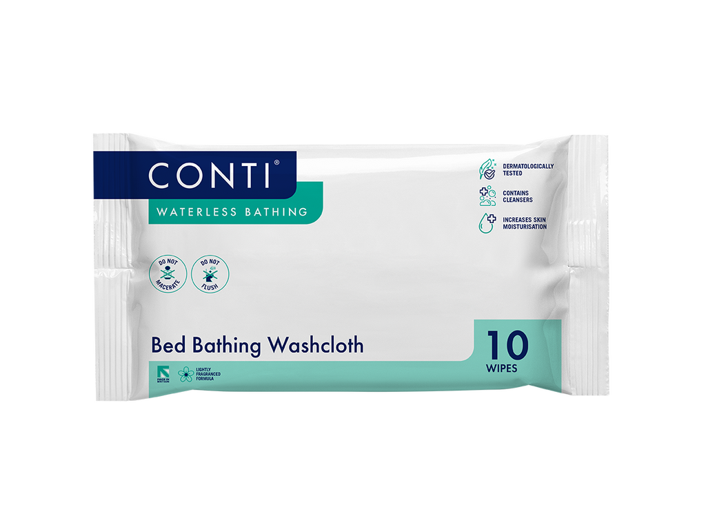 Conti® Bed Bathing Gant de toilette sans parfum 10 chiffons
