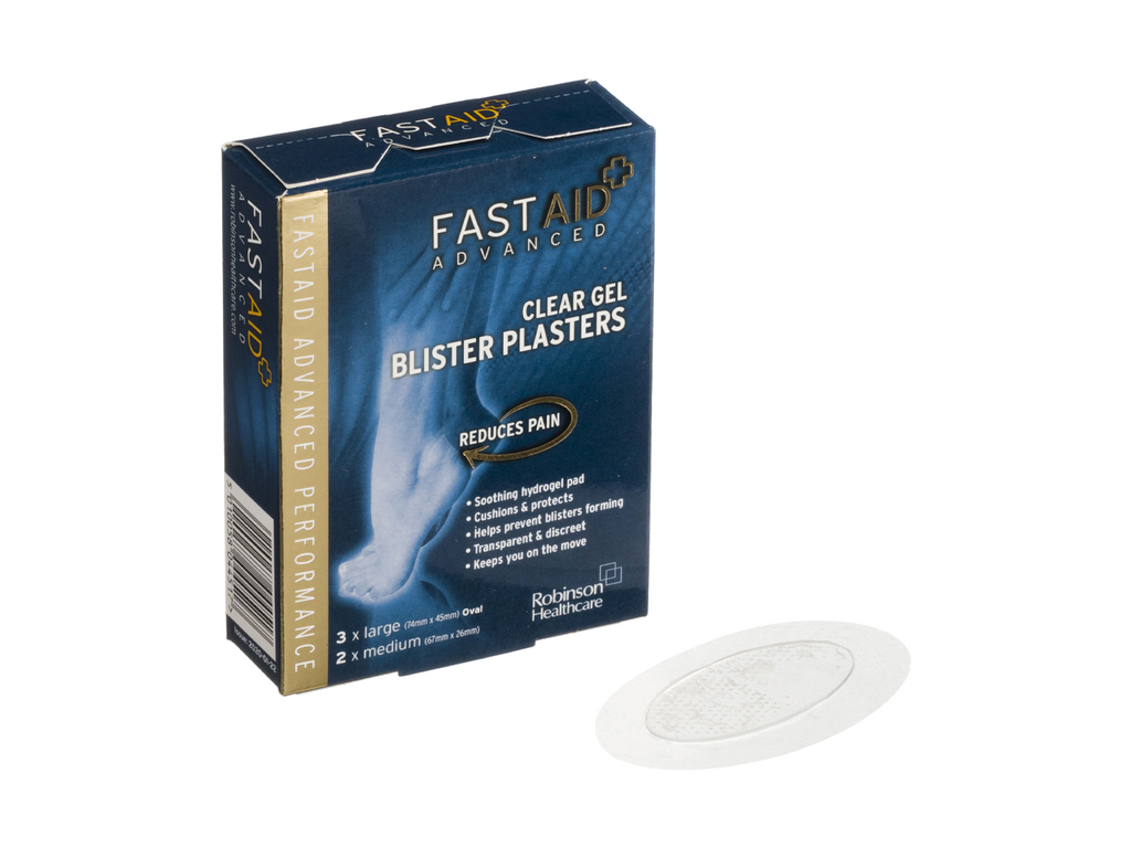 Fast Aid Advanced Blister Pansements Gel Transparent Paquet de 5