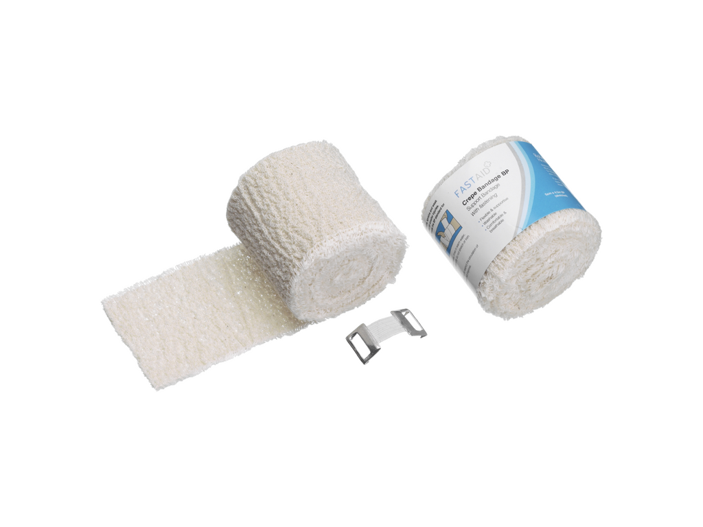 Pansement en crêpe Fast Aid 5 cm x 4,5 m Bp