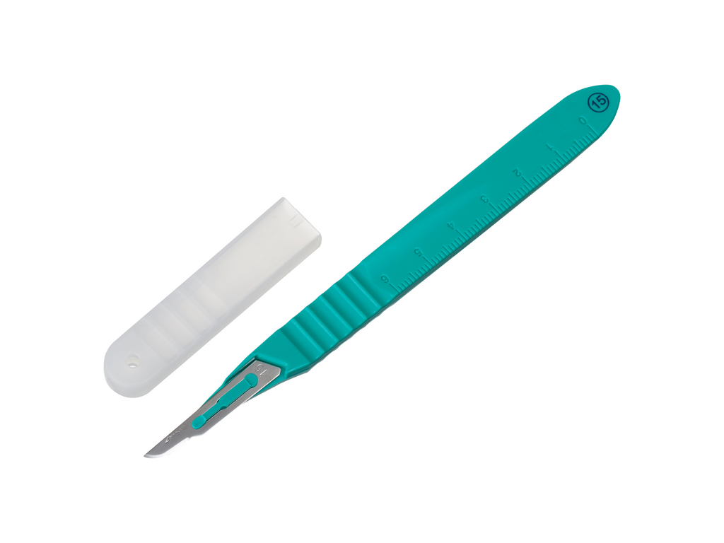 Scalpel jetable Instrapac n°15, paquet de 10