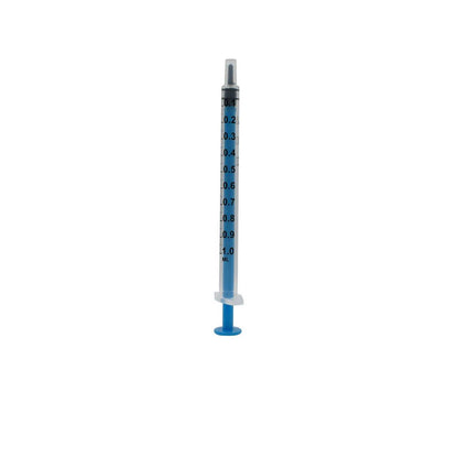 Seringues Acuject Low Dead Space 1 ml bleues