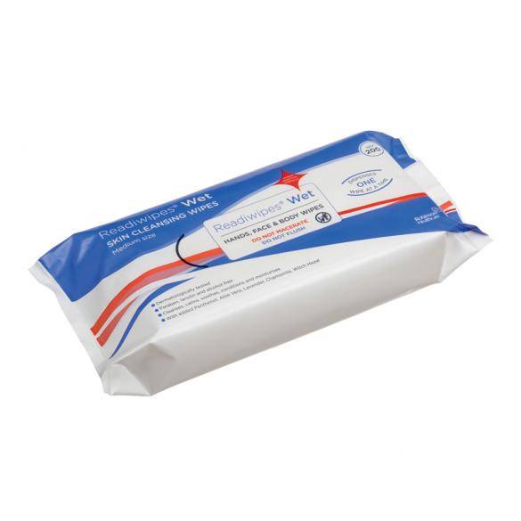 Readiwipes Lingettes humides pour les mains et le visage 200s non macérables