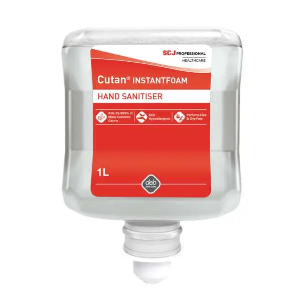 1 Litre Cutan Instantfoam Hand Sanitiser - UKMEDI